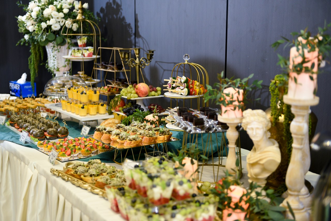 Roman Theme Canapes Catering