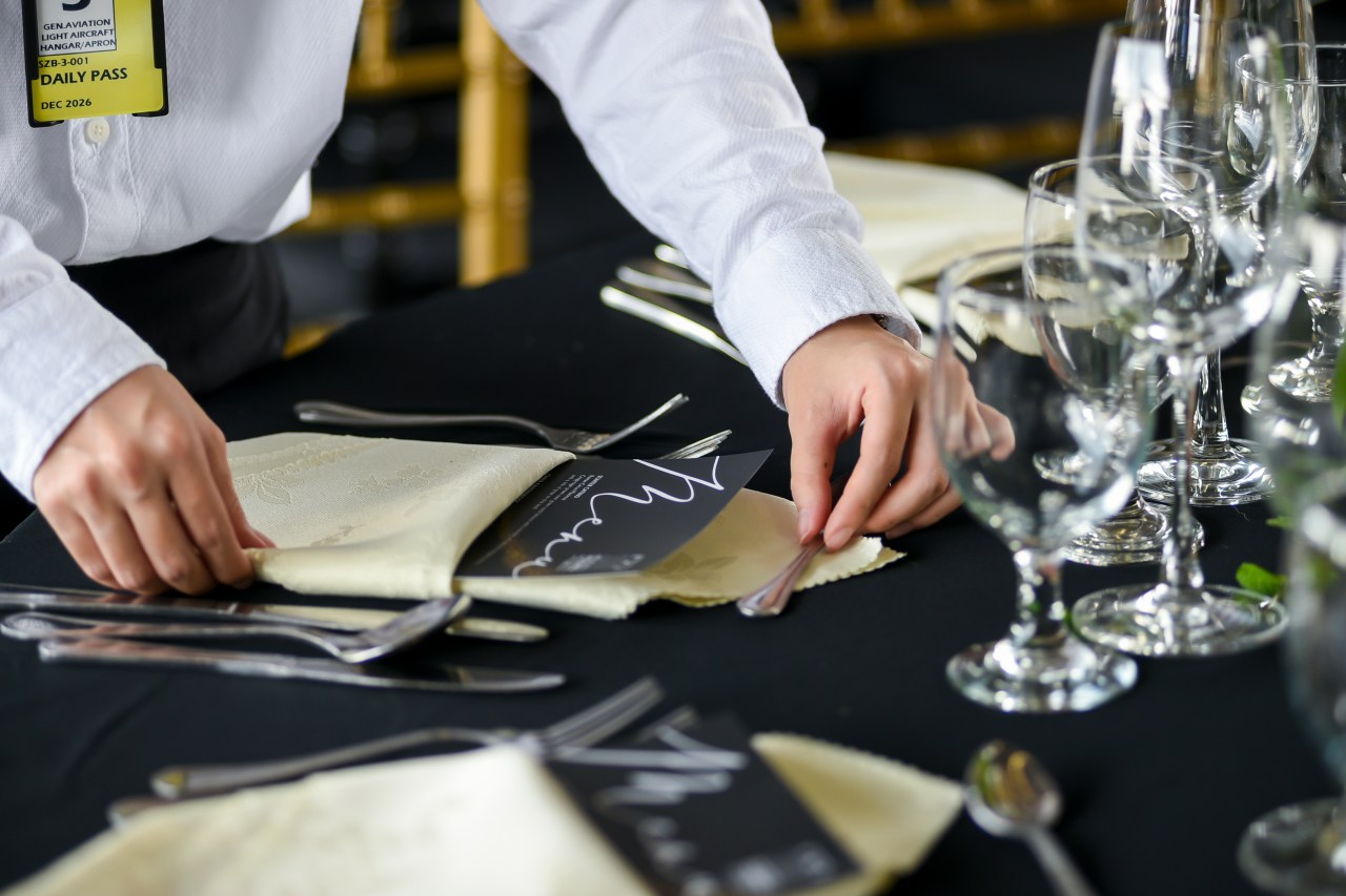 Sit Down Serving Style for Wedding